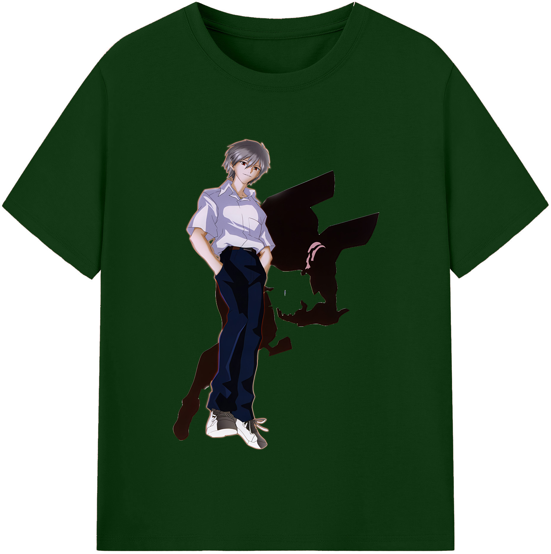 （画像用） EVA 新世紀エヴァンゲリオン 綿100％半袖Tシャツ（フロントプリント）